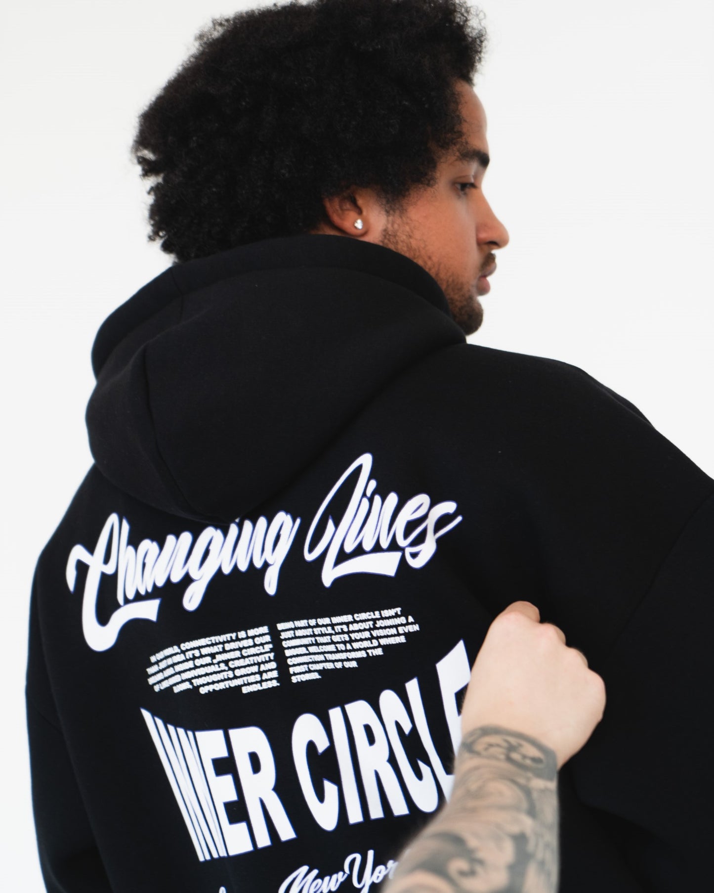 Changing Lines Inner Circle Zipper