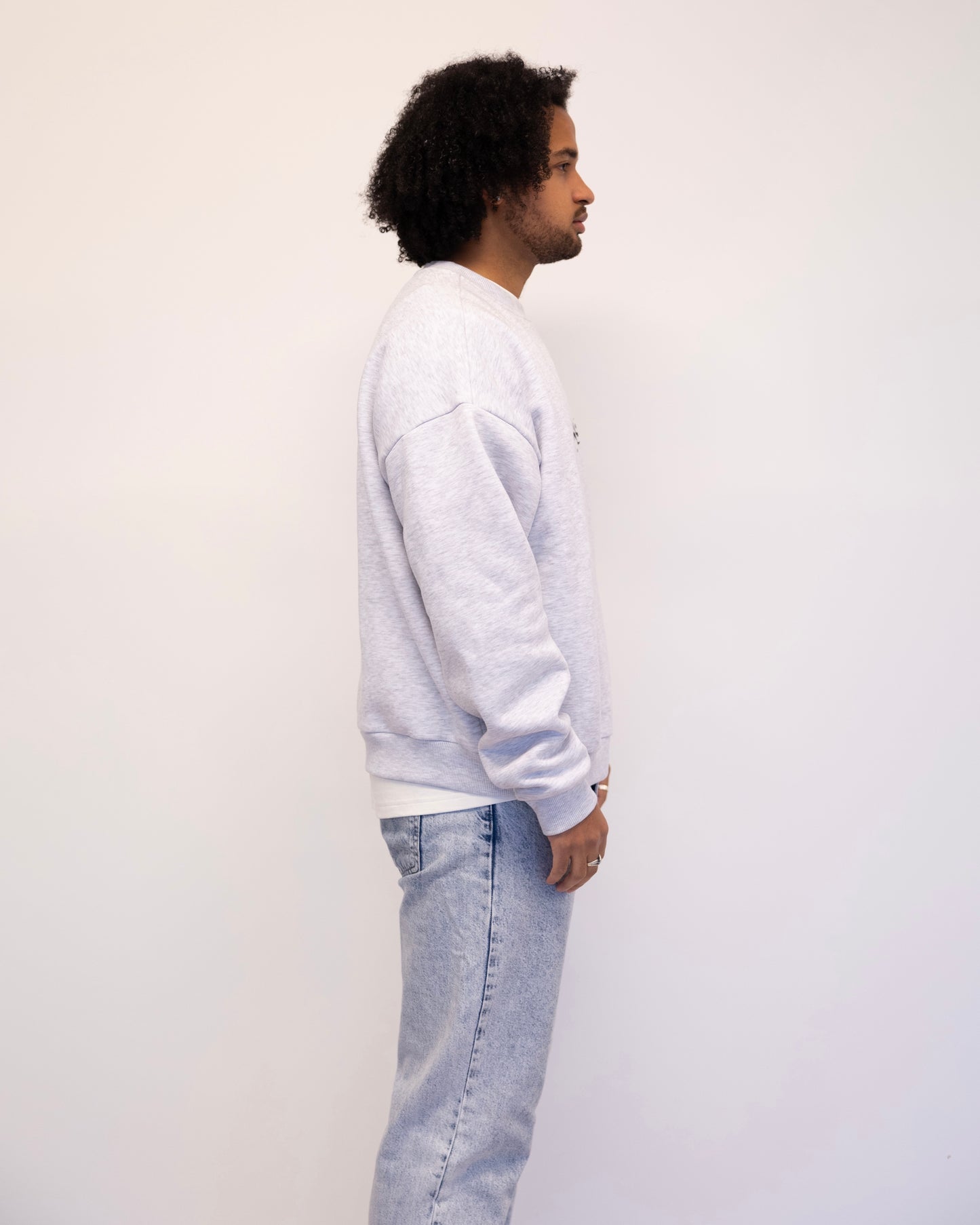 Time Flies Crewneck Grau