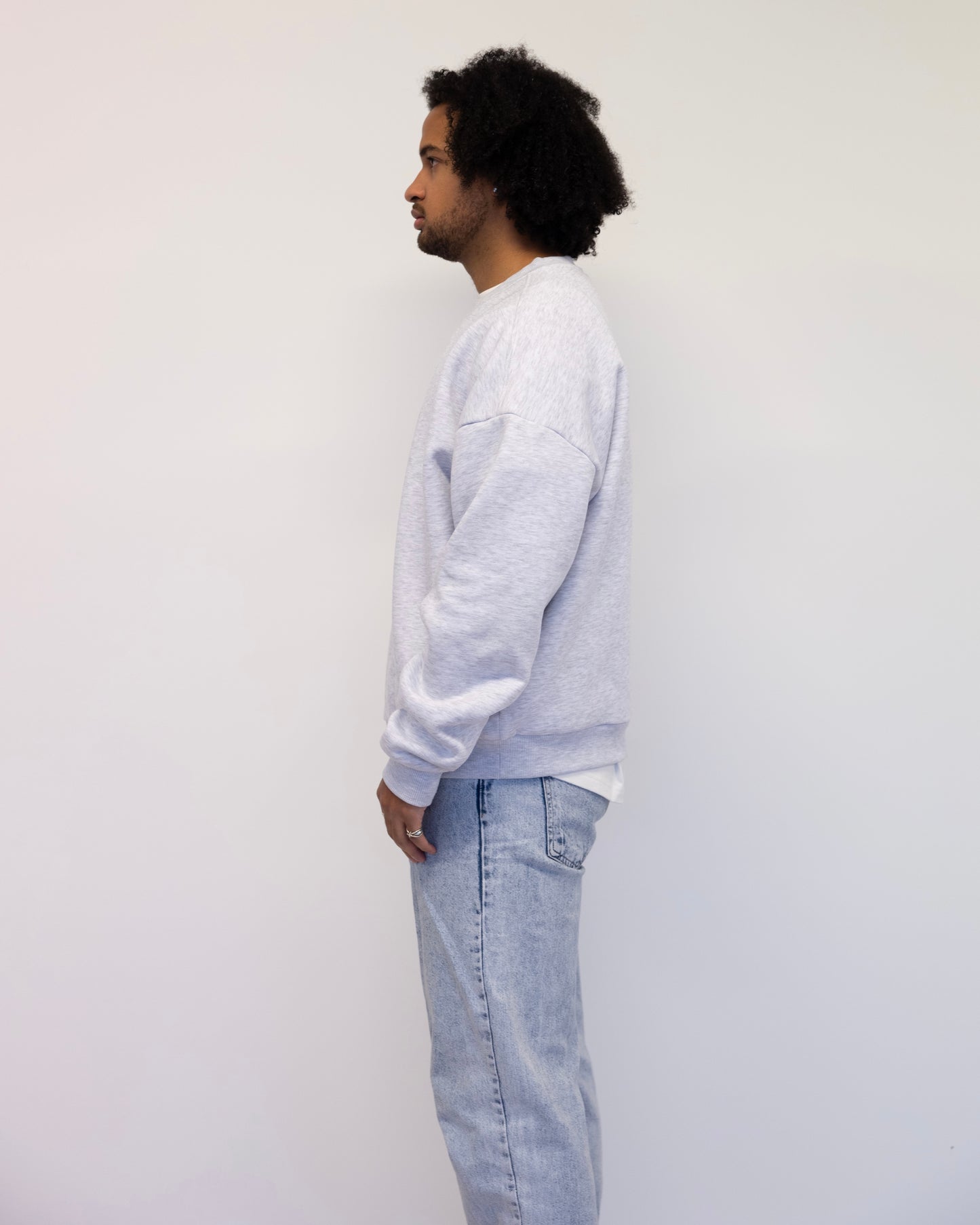 Time Flies Crewneck Grau