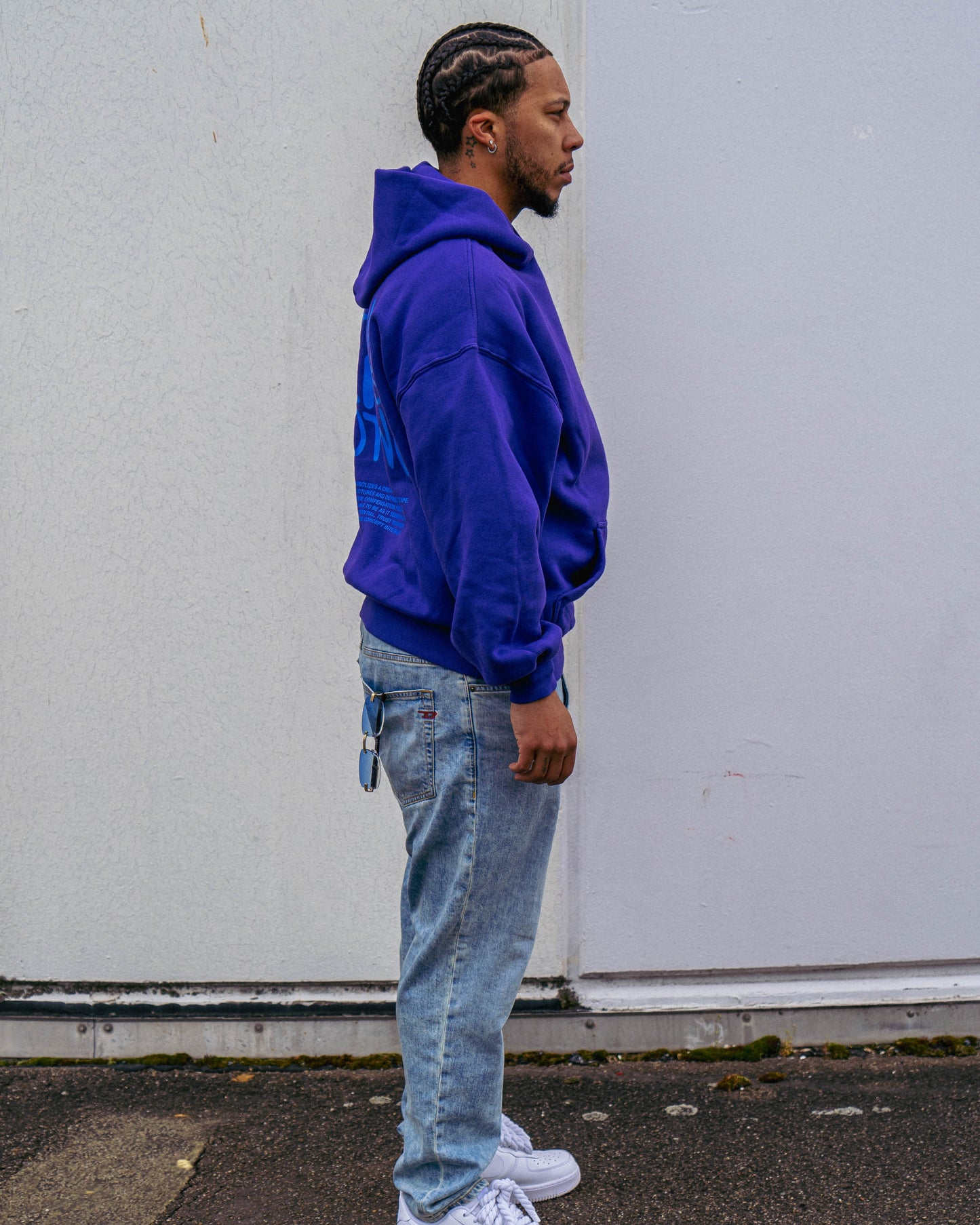 SPRING DROP Hoodie Purple