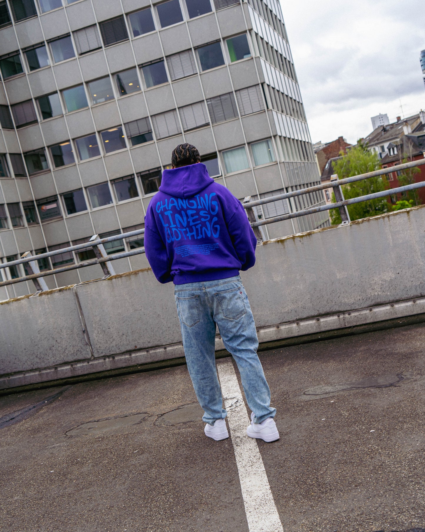 SPRING DROP Hoodie Purple